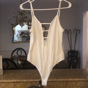 Tobi white bodysuit new